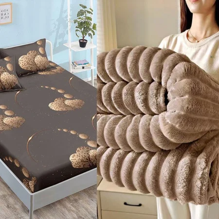 OFERTA SPECIALA DUO - OFERTA DUO : PATURA COCOLINO GOFRATA + HUSA FINET