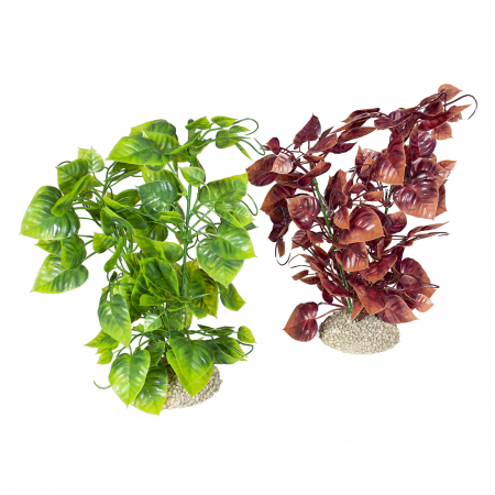 Decoruri - Planta Artificiala Anubias Nana L 25 cm Diferite Culori 242/458624