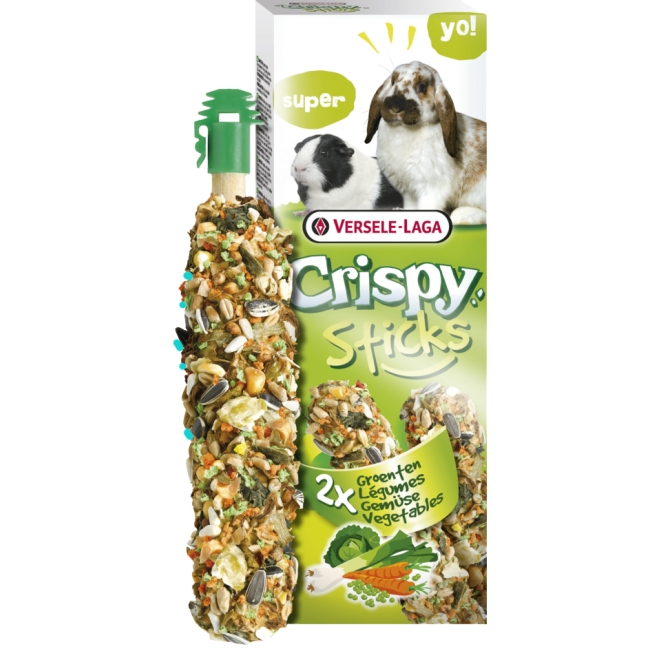 Sticks Rabbits-Guinea Pigs Vegetables 110gr Hrana pentru iepuri si porcusori de guineea cu legume [2]