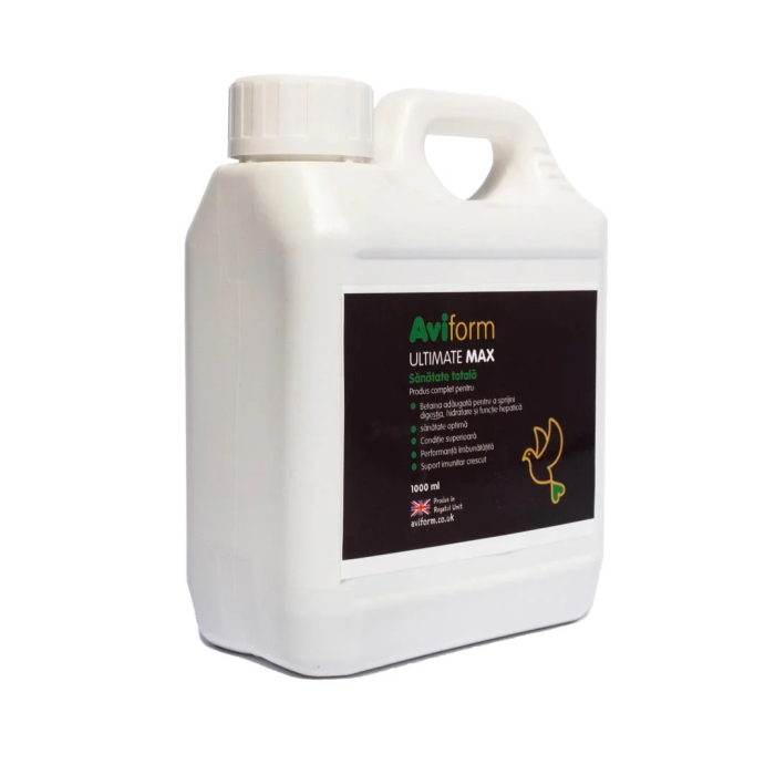 Supliment complet pentru porumbeii de competiție, Aviform Ultimate Max, 1000 ml [2]