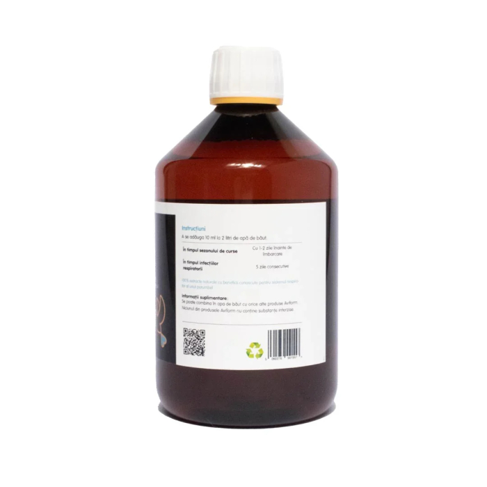 Supliment pentru sănătatea respiratorie a porumbeilor, Aviform Mycoform‑T, 500 ml [3]