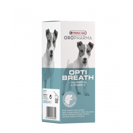 Ingrijire pentru caini - Apa de gura igiena orala caini Oropharma Opti Breath, Versele Laga, 250 ml