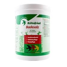 Produse pentru ingrijire porumbei - Badesalz 800 gr, sare de baie porumbei cu insecticid, Rohnfried