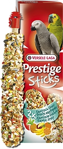 Pasari exotice - Baton seminte papagali, cu fructe exotice, Versele Laga, (2X70 gr) 140 gr