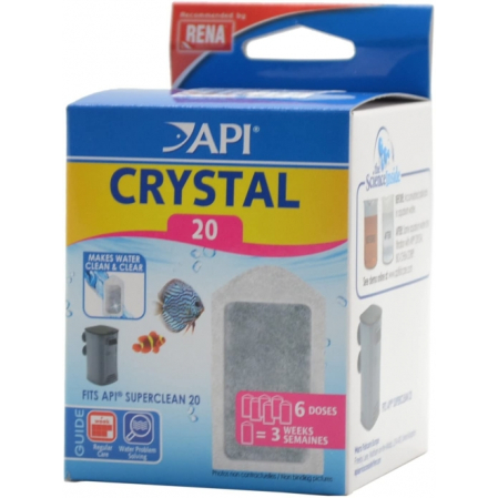 Pesti - Cartus filtru acvariu Api Crystal 20x6