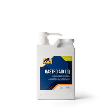 Suplimente pentru cai - Cavalor Gastro Aid Liquid 2 Litri, pentru caii cu probleme gastrice