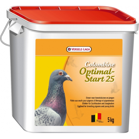 Suplimente pentru porumbei - Colombine Optimal Start, 25% proteine, Versele Laga, 5 kg, supliment porumbei reproducere