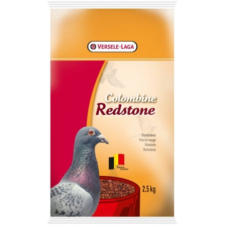 Minerale pentru porumbei - Colombine Redstone 2.5 kg, caramida, Versele Laga