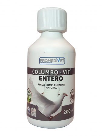 Suplimente pentru porumbei - Columbo-Vit Entero, Promedivet, 200 ml