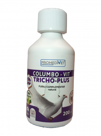 Suplimente pentru porumbei - Columbo-Vit Tricho-Plus, Promedivet, 200 ml