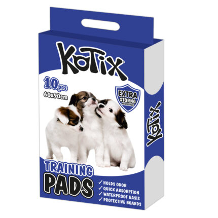 Caini - Covorase absorbante pentru caini, Kotix, 60x90cm - 10 buc/set