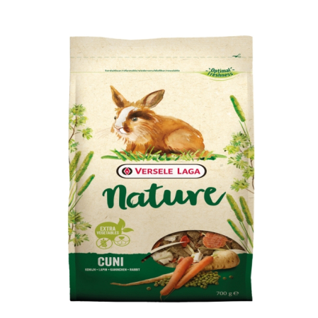 Furaje iepuri - Cuni Nature 700 gr, hrana iepuri extra legume, Versele Laga