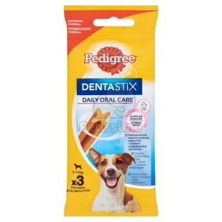 Recompense pentru caini - Dentastix Pedigree 3 buc/45 gr, recompensa caini de talie mica , pentru igiena dentara
