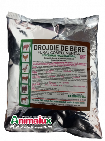 Suplimente pentru pasari si animale - Drojdie de bere furajera, 5 kg