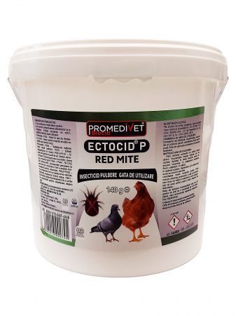 Casa si gradina - Ectocid P Red Mite, Pulbere Sicativa, Promedivet, 20/140 gr