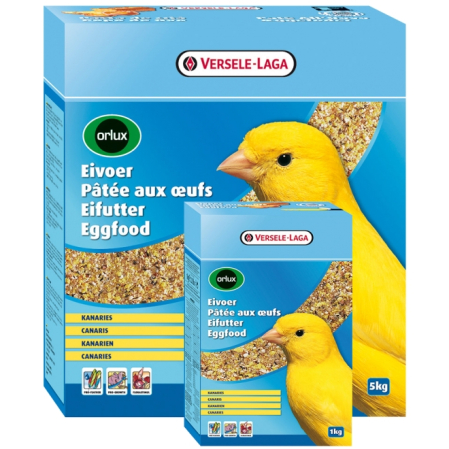 Suplimente pentru pasari exotice - Egg Food Dry Canaries 5 kg, hrana cu ou pentru canari, Versele Laga