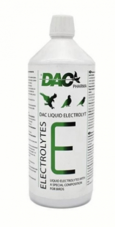 Suplimente pentru porumbei - Electrolit, Supliment Porumbei, Dac, 1L