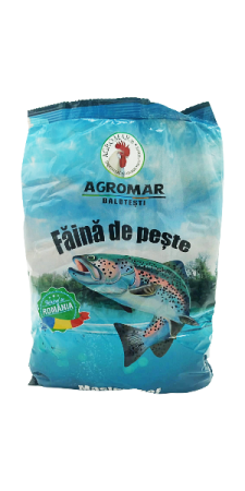 Suplimente pentru pasari si animale - Faina de peste, Agromar, 1Kg