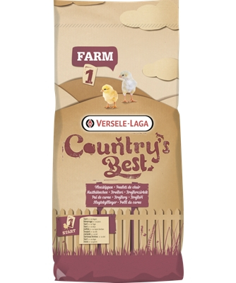 Furaje pui - Farm 1 Crumble 20 kg, furaj pui brizurat, proteina 17,5 %, Versele Laga