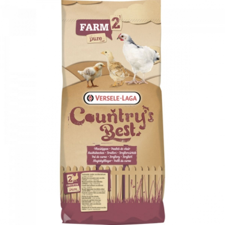 Furaje pui - Farm 2 Pure 20 kg, concentrat pui de carne, concentratie 35%, Versele Laga