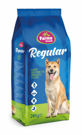 Hrana uscata pentru caini - Hrana Caine, uscata, Farma Dog Regular, 20kg