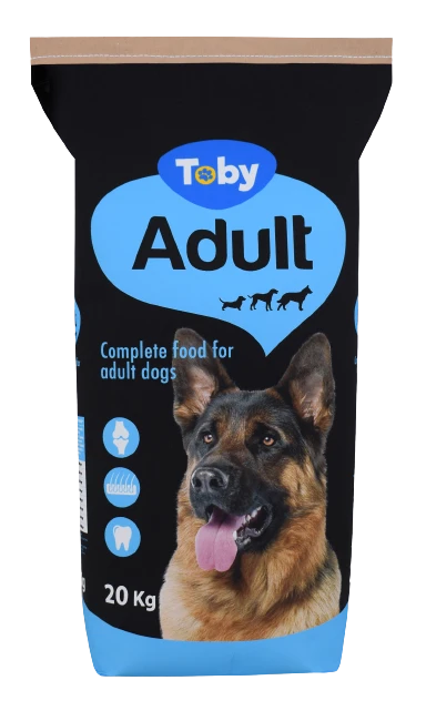 Hrana uscata pentru caini - Hrana Caine, uscata, Farma Dog Toby Adult, 20kg