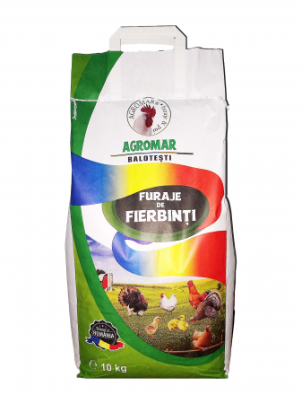 Furaje pui - Furaj pui starter brizurat, semiintensiv, Agromar, 5 kg