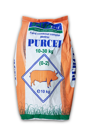 Furaje porci - Furaj purcei intarcati 0-2 granulat, Salvafort, 10 KG