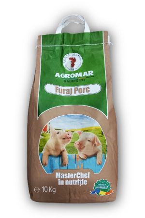 Animale de ferma - Furaj purcel starter 02 (15-30kg), Agromar, 10 kg