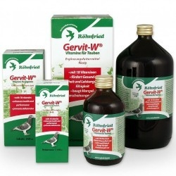 Suplimente pentru porumbei - Gervit-W Rohnfried 100 ml, supliment porumbei multivitamine