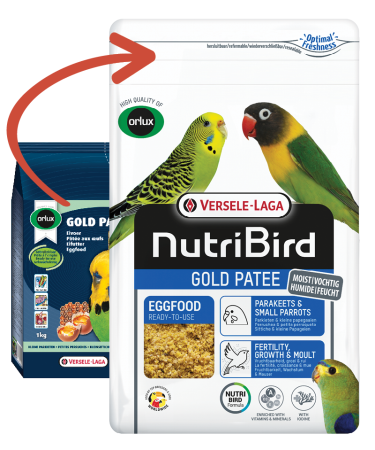 Hrana pentru pasari exotice - Gold Patee Parakeets & Small Parrots/5kg