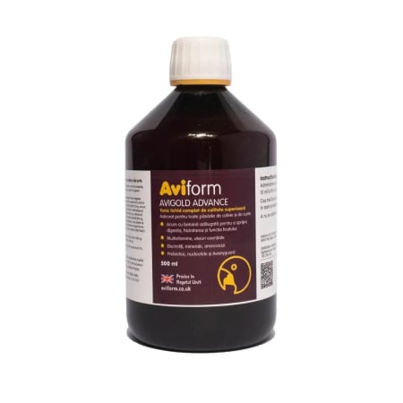 Porumbei - Supliment porumbei, Aviform Avigold Andvance, 500 ml