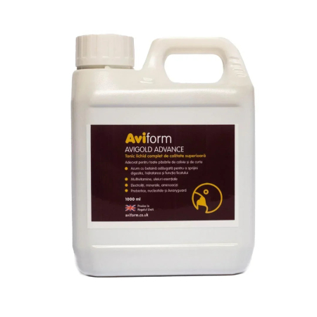 Porumbei - Supliment porumbei, Aviform Avigold Andvance, 1000 ml