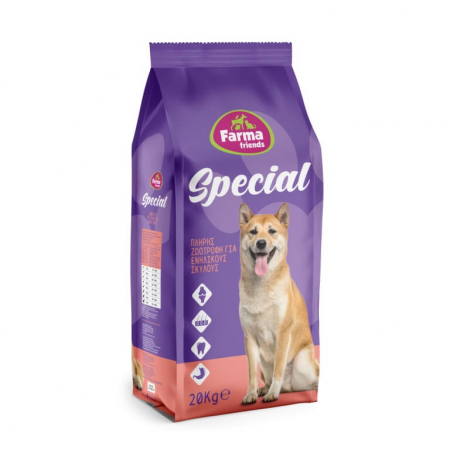 Hrana uscata pentru caini - Hrana Caine, Uscata, Farma Dog Special, 20 kg