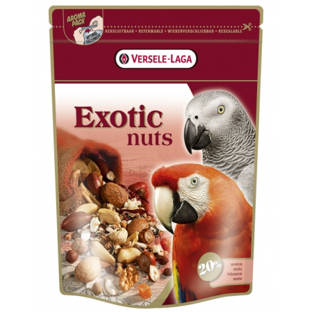 Hrana pentru pasari exotice - Hrana papagali Exotic Nuts, Versele Laga, 750 gr