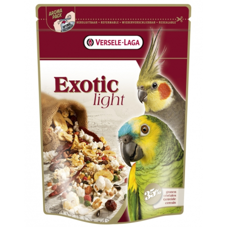 Hrana pentru pasari exotice - Hrana papagali si nimfe Exotic Light, Versele Laga, 750 gr
