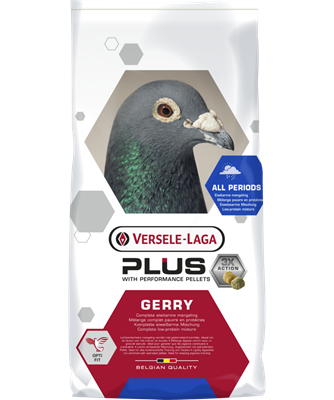 Hrana pentru porumbei - Hrana pentru porumbei cu seminte si peleti pentru digestie usoara, Gerry Plus IC, 20 kg