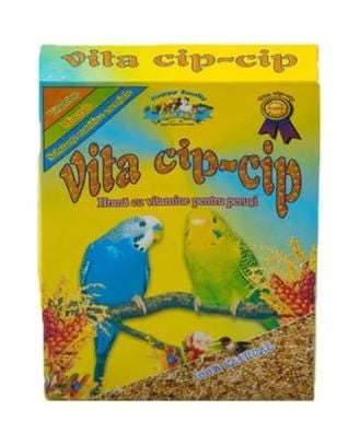 Hrana pentru pasari exotice - Hrana perusi, Vita Cip-Cip, 400 gr