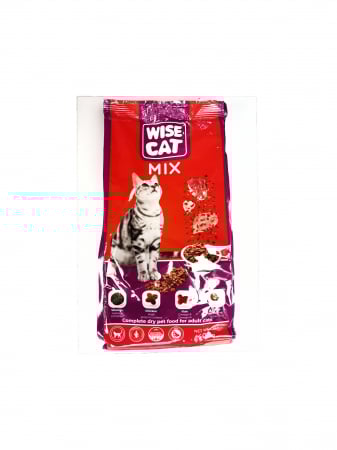 Hrana uscata pentru pisici - Hrana Pisici, Wise Cat Mix, 400 gr
