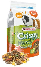 Rozatoare - Hrana porcusori de Guineea Crispy Muesli, versele Laga, 1 kg