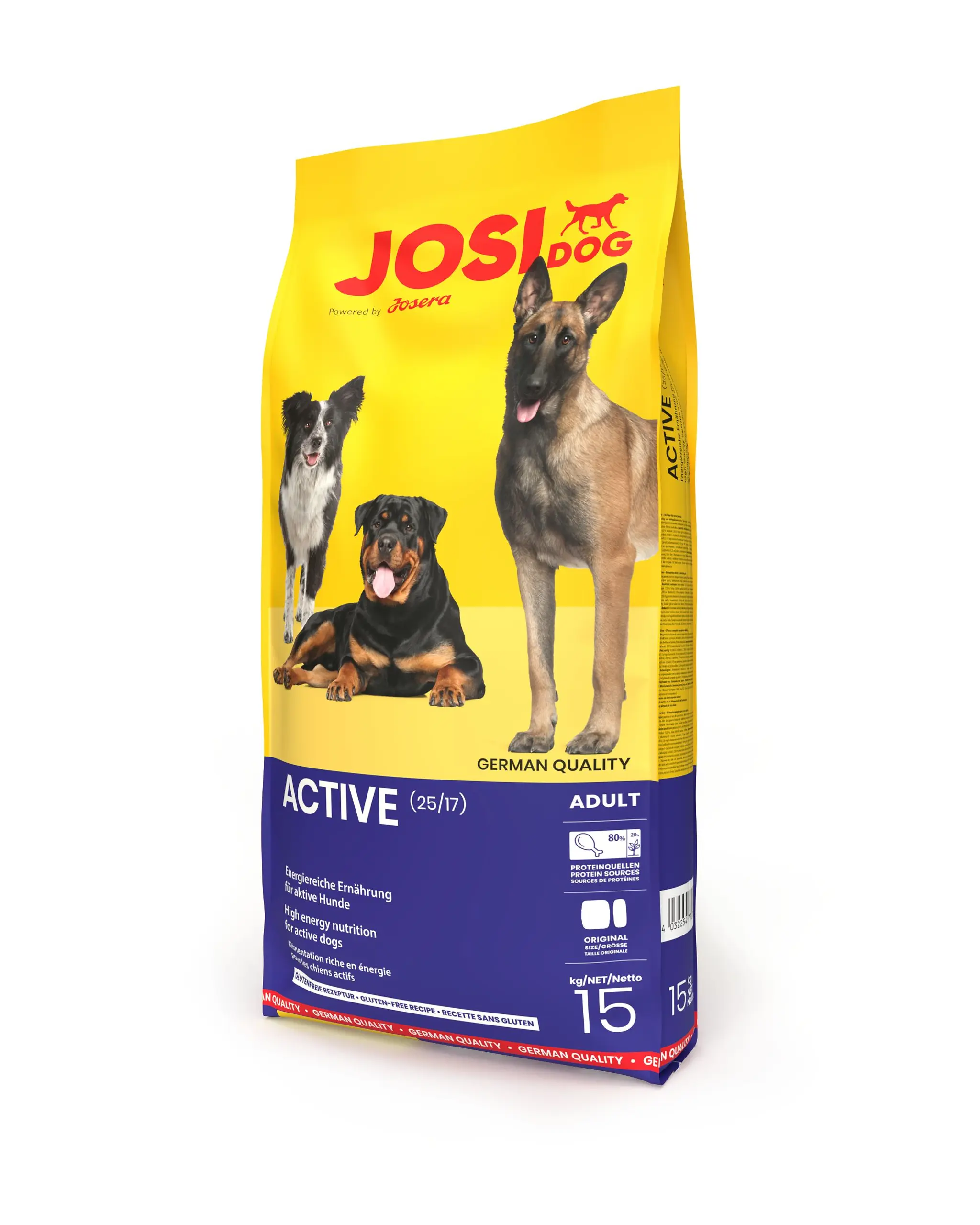 Hrana uscata pentru caini - Hrana uscata caini, Josi Dog Active, 10 kg
