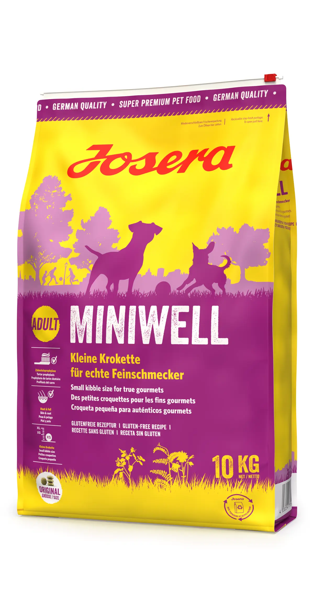 Hrana uscata pentru caini - Hrana uscata caini mini adult, Josera Miniwell, 10 kg