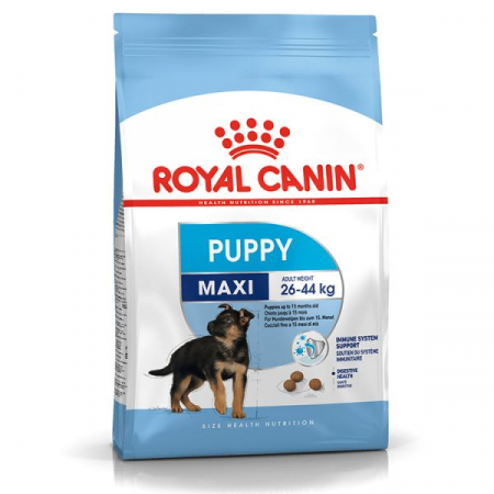 Hrana uscata pentru caini - Hrana uscata Catei Talie Mare, Maxi Puppy, Royal Canin, 4 kg