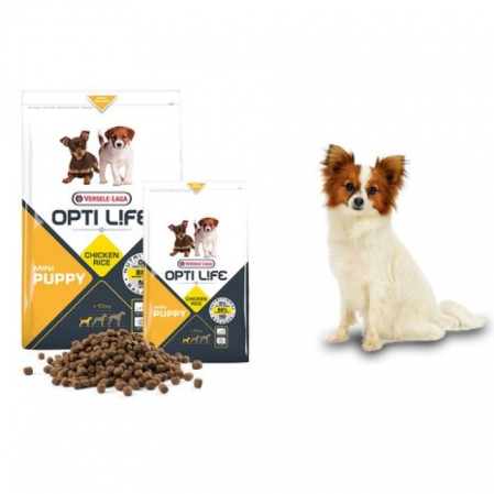 Hrana Catelusi Talie Mica, Opti Life Mini Puppy, Versele Laga, 7,5 kg [1]