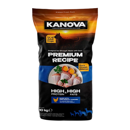 Hrana uscata pentru caini - Hrana uscata pentru caini, Kanova Mini Adult, cu pui, 10 kg