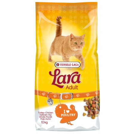 Pisici - Hrana uscata pentru pisici, Versele Laga, Lara pui-legume, 10kg - PROTEINA 32%