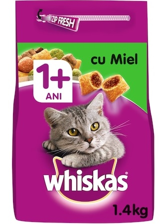 Pisici - Hrana Pisica, Whiskas cu Miel, 1.4kg
