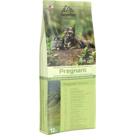 Hrana uscata pentru pisici - Hrana Premium Pisica Gestanta, Carpathian Cat Pregnant- Lactation, 12 kg