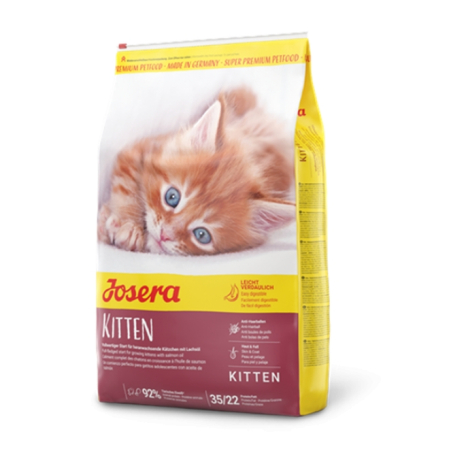 Hrana uscata pentru pisici - hrana uscata pisoi sub 1 an si femele gestante, Josera Kitten, 10 kg