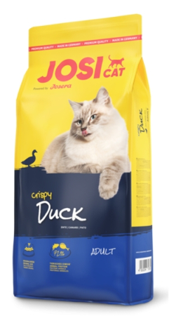 Hrana uscata pentru pisici - Hrana uscata pisici cu rata si peste, JosiCat Crispy Duck,  Josera, 10 kg
